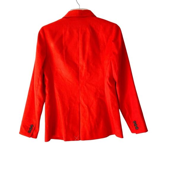 J. Crew Parke Blazer Stretch Linen NWTs Brillant Sunset size 2 Lined - Picture 4 of 9